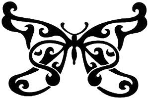 Sticker #336 Butterfly  #RV