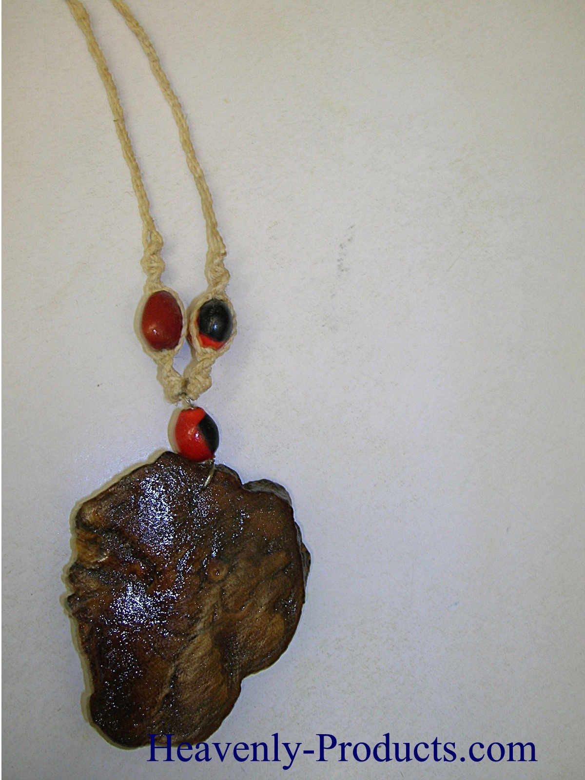 Black Banisteriopsis caapi Pendant Necklace #BK-13- SOLD