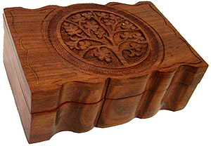 Wood Box: Tree of Life, 4x6 inch #RV