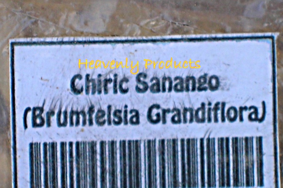 Brunfelsia grandiflora (Chiric Sanango) Pieces- 1lb (448gms)