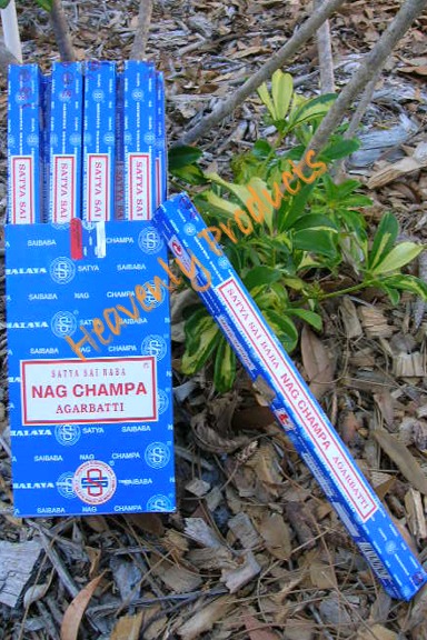 Nag Champa- 25 packs- 10 incense sticks per pack!