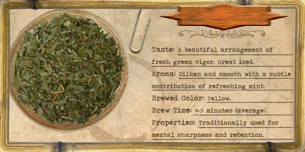 Ashram Opener Tea- Loose Leaf Tea 1/4lb (114gms) #MR