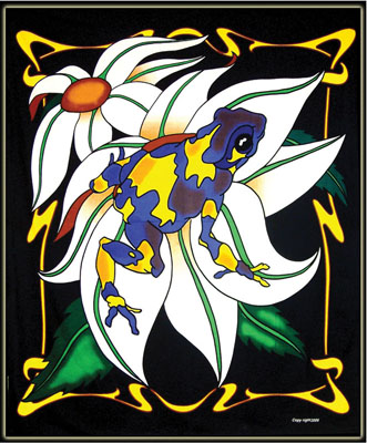 Giant Wonderwall Tapestry: Tree Frog #RV