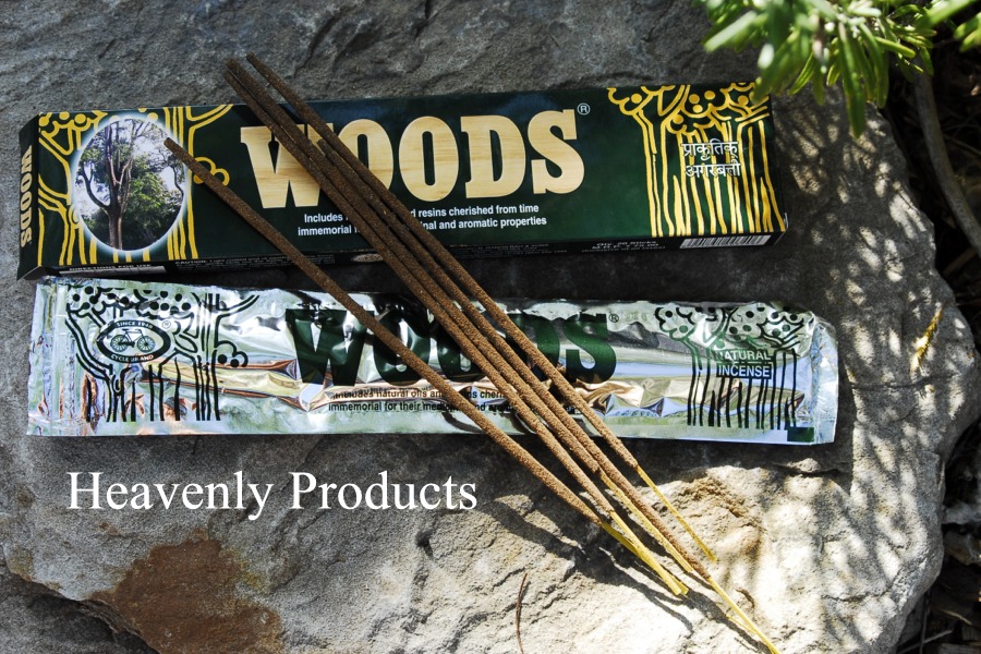 Woods All Natural Incense Sticks SUPER Pack 45 Sticks!
