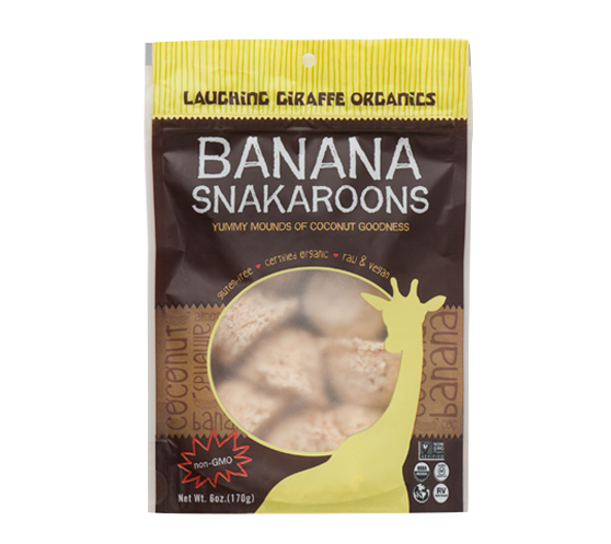 Snakaroons- Organic Bananna Snakaroons