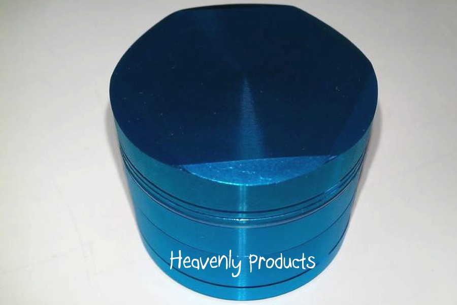 Herb Grinder- Blue 4 Piece