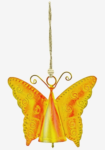 Metal Butterfly with Bell #CLB401 #OI