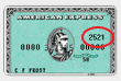 Amex image with security code