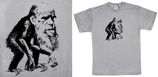 Charles Darwin Evolution T-Shirt