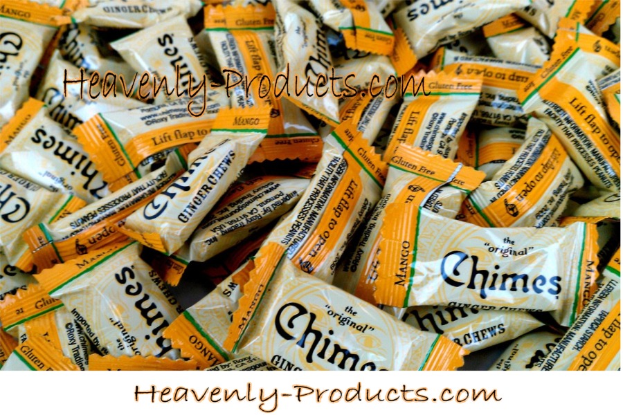 Chimes Ginger Chews- Mango 1lb Bulk- Approx. 96 Pieces