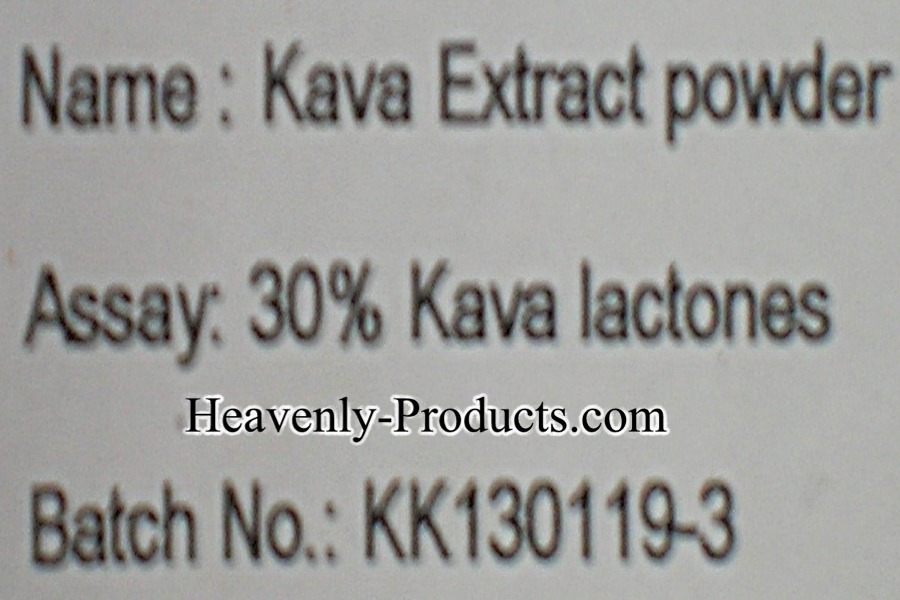 Kava 30% Extract- Vanuatu Piper methysticum- 1oz (28gms) Bulk