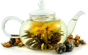 Marigold Embrace- 10 Flowering Tea Buds #MR