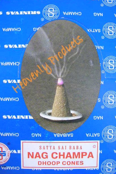 Nag Champa- 12 Incense Dhoop Cones