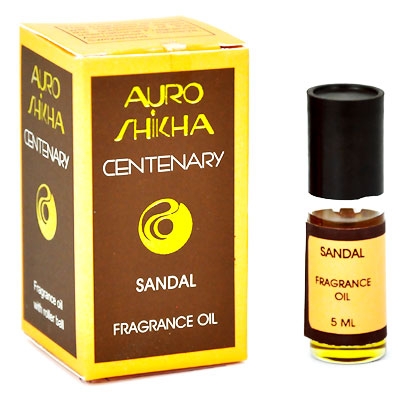 Auroshikha Sandalwood Fragrance Oil 5ML-1/6 Fl. Oz.