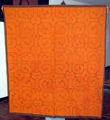 Shipibo Conibo Painted Textile #009- SOLD